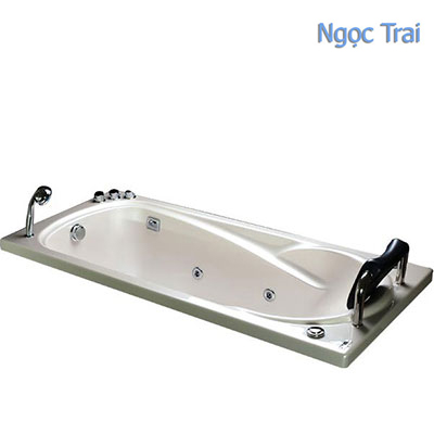 Bồn tắm massage Micio PM-150R (ngọc trai -yếm phải-1500x750x600mm) - Image 5