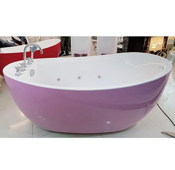 Bồn tắm massage Miken MKB-1212 (Acrylic - 1200×1200×550mm) - Image 4