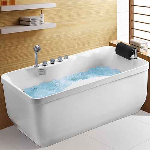 Bồn tắm massage Miken MKB-1581 (Acrylic - 1500×800×550mm)