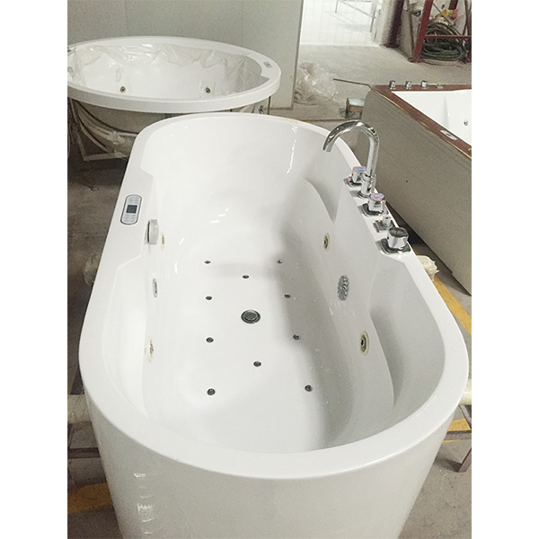 Bồn tắm massage nghệ thuật hình tròn Miken CHN-10015 (1500*1500*600mm) - Image 3