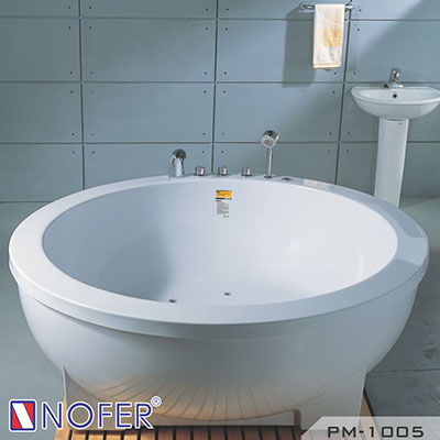 Bồn tắm massage Nofer NF-E102 (Acrylic-1900x900x700mm) - Image 3