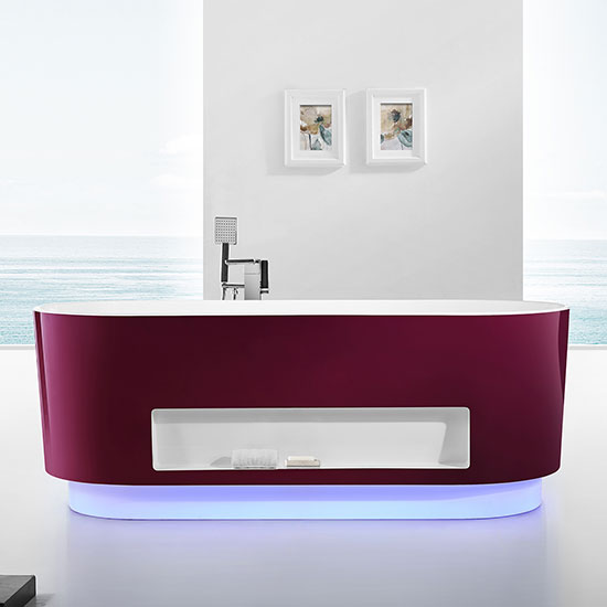 Bồn tắm massage Nofer NF-M8101 (Acrylic-1700x750x620mm) - Image 6