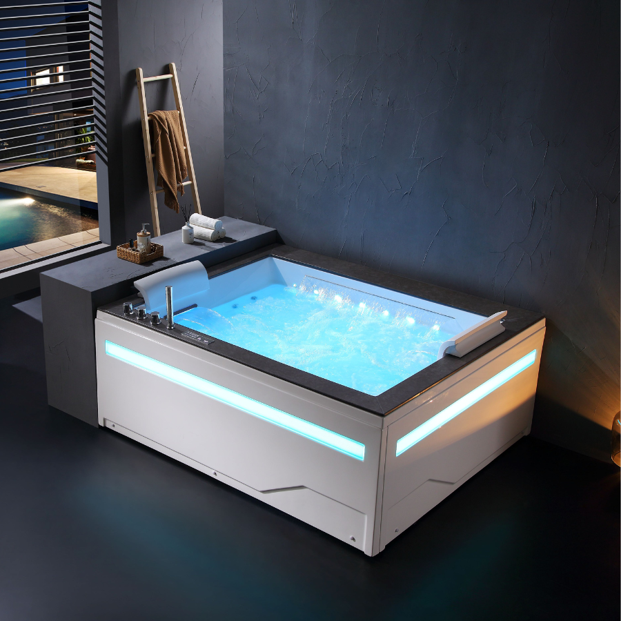 Bồn tắm massage Nofer NG-0829 (Acrylic-1900x900x700mm) - Image 3
