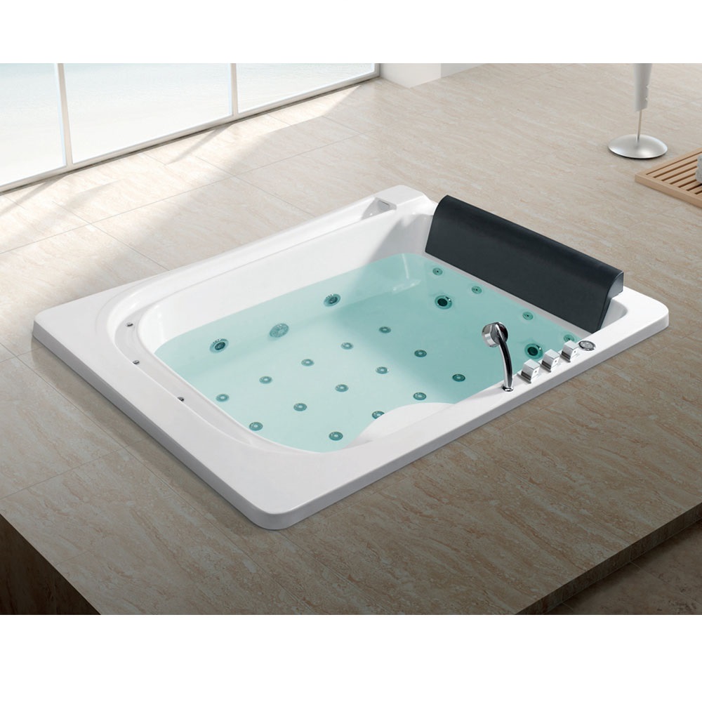 Bồn tắm massage sục khí đèn led, điều khiển cảm ứng GEMY G9268 (Sục masage, sục khí, đèn led-1860x1520x720mm) - Image 5