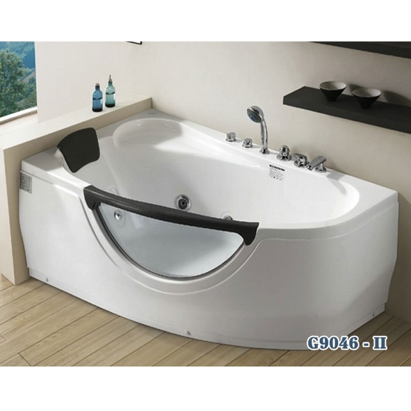 Bồn tắm massage sục khí đèn led đổi màu GEMY G9070 (Sục masage, sục khí, đèn led-1610x1610x2250mm) - Image 4