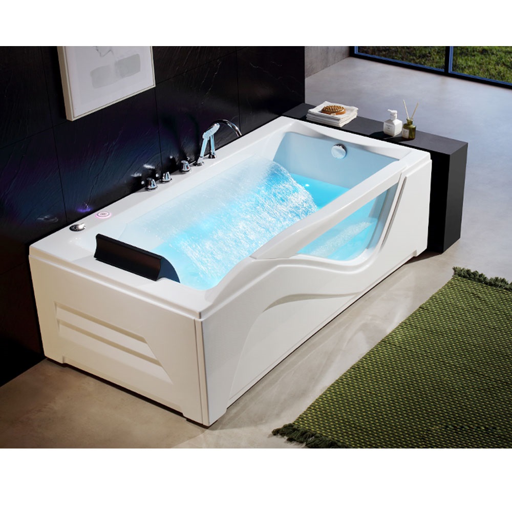 Bồn tắm massage sục khí đèn led đổi màu GEMY G9082 (Sục masage, sục khí, đèn led-1520x1520x780 mm) - Image 3
