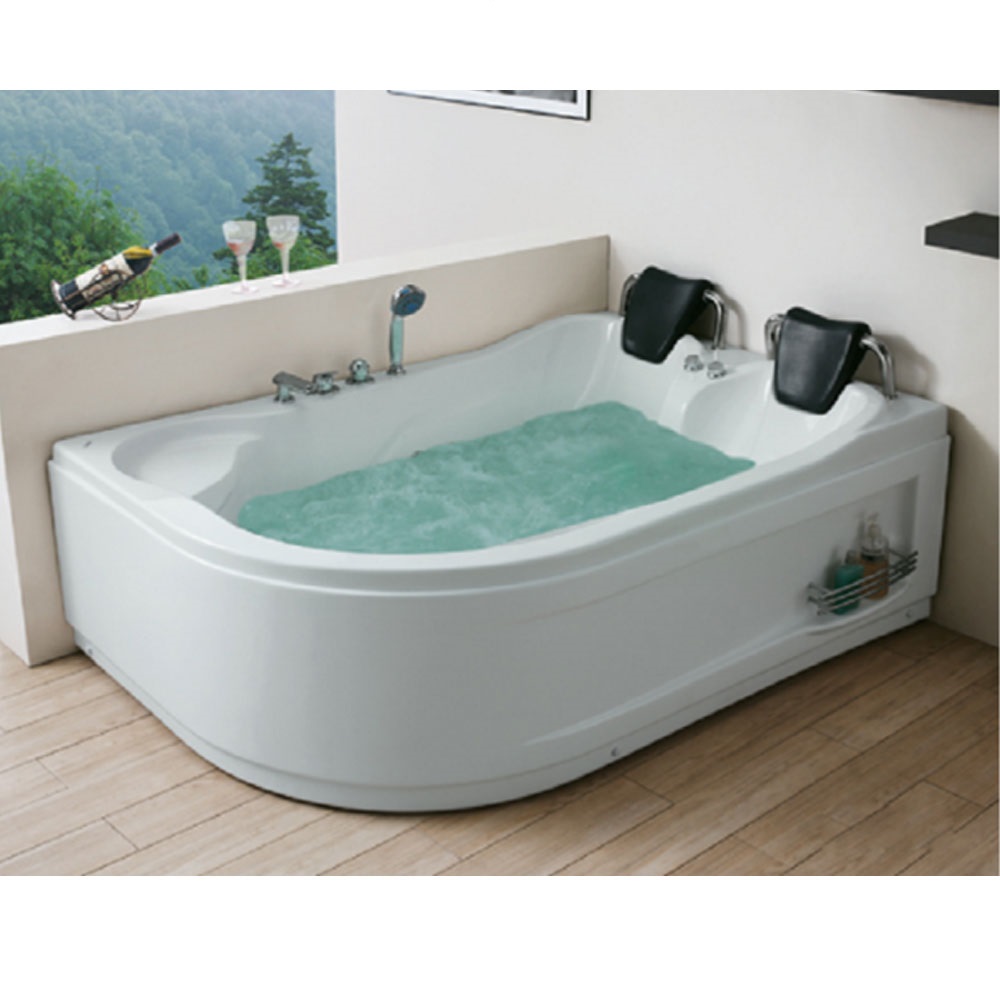 Bồn tắm massage sục khí đèn led đổi màu GEMY G9097 (Sục massage, Sục khí, đèn led-1510x1510x685mm) - Image 3