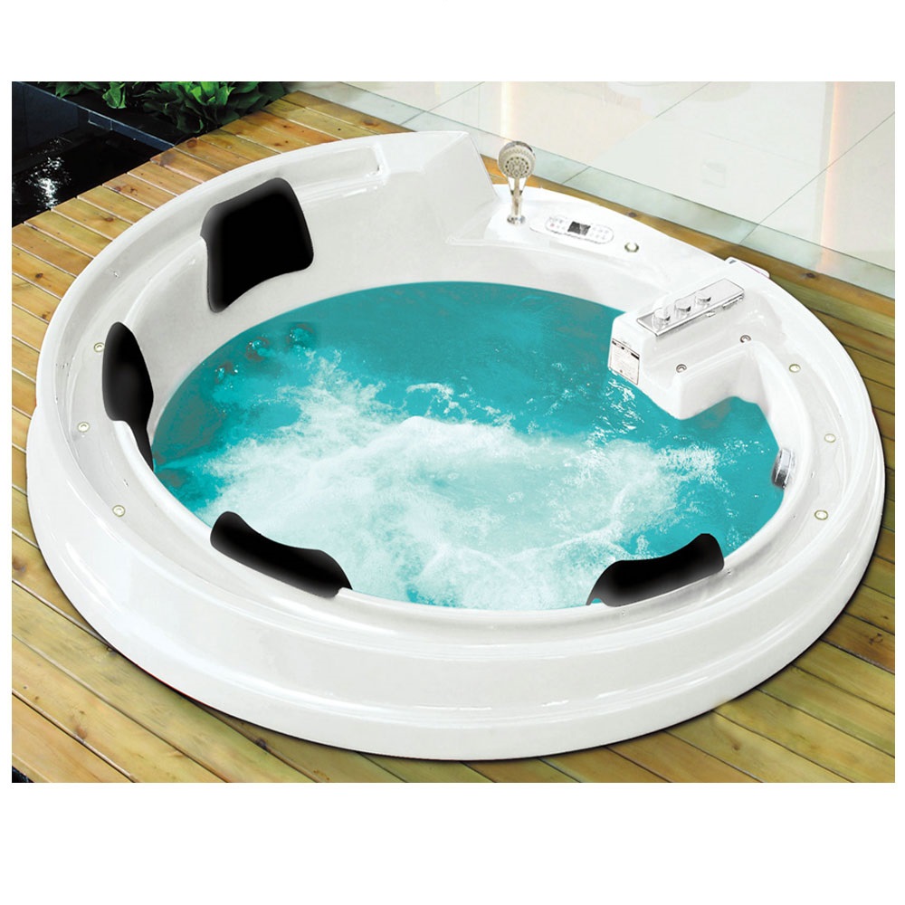 Bồn tắm massage sục khí đèn led đổi màu GEMY G9226 (Sục massage, sục khí, đèn led-1720x1210x665mm) - Image 3