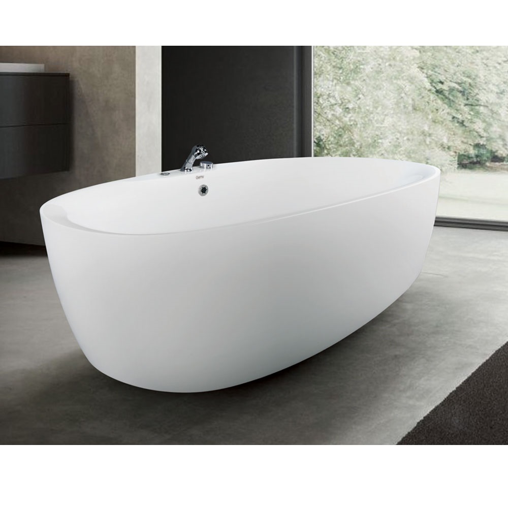 Bồn tắm massage sục khí đèn led đổi màu GEMY G9549 (Sục massage, sục khí, đèn led-1500/1700x760x590mm)