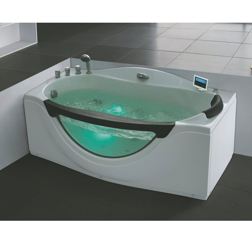 Bồn tắm massage sục khí đèn led đổi màu GEMY G9568 (Sục massage, sục khí, đèn led-1820x900x670mm) - Image 5