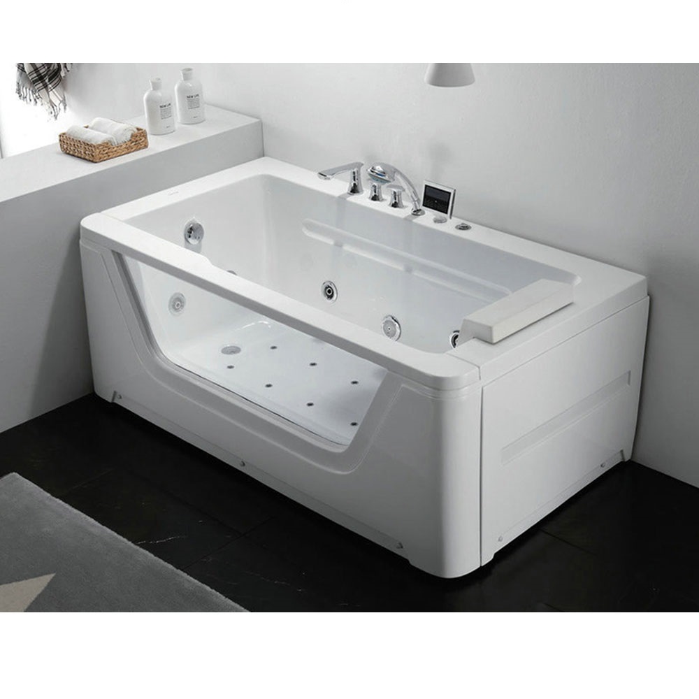 Bồn tắm massage sục khí đèn led GEMY G9025 (Sục masage, Sục khí, đèn led-1650x900x730mm) - Image 5
