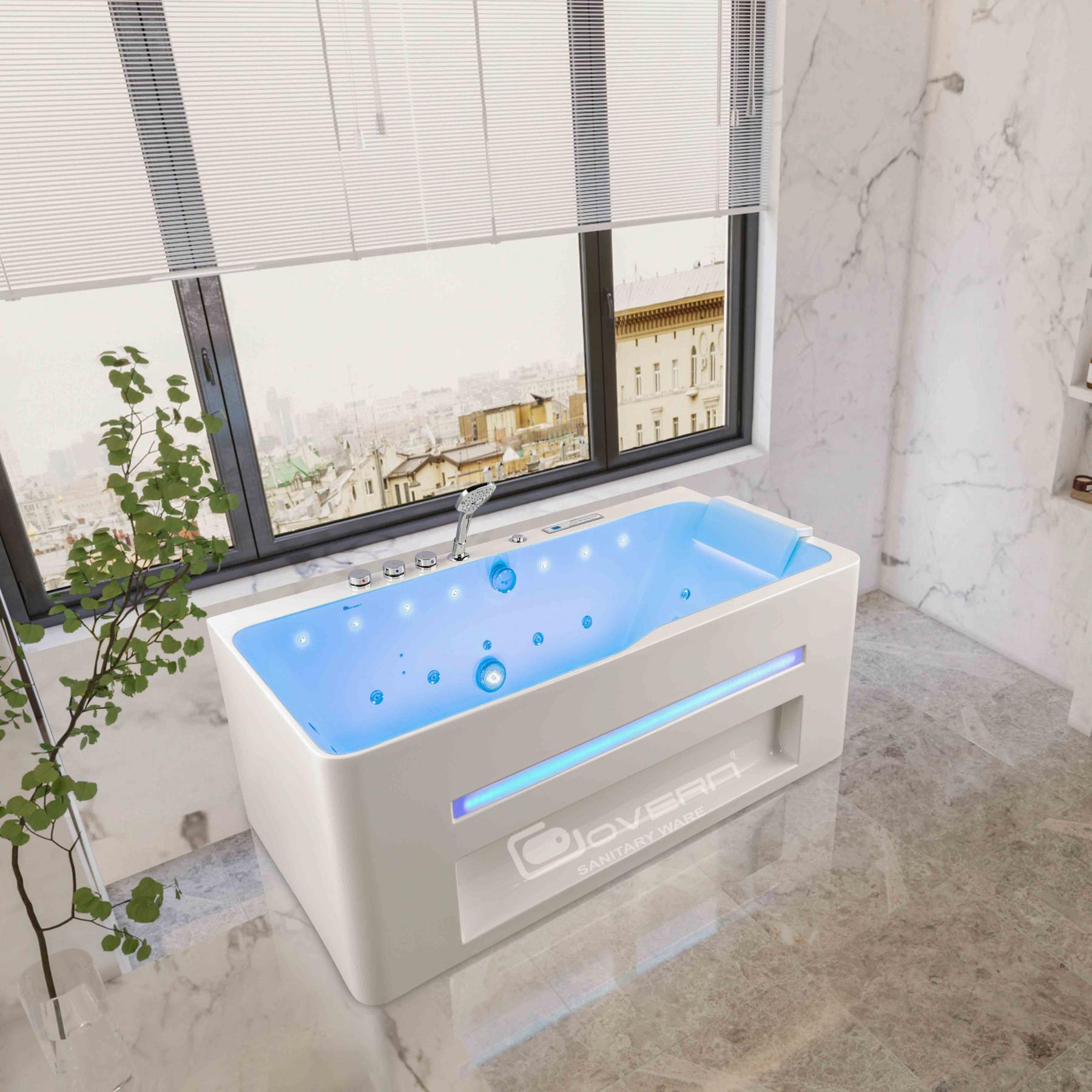 Bồn tắm Massage sục khí Govern JS-8161 (1900x1900x800 mm) - Image 3