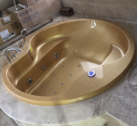 Bồn tắm massage sục khí WG-J11 (Trắng acrylic) - Image 6