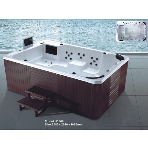 Bồn tắm massage tập thể MIKEN 1012 (2080x1000x780 mm) - Image 3