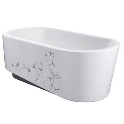 Bồn tắm mầu hồng nghệ thuật HM-40 - Image 5