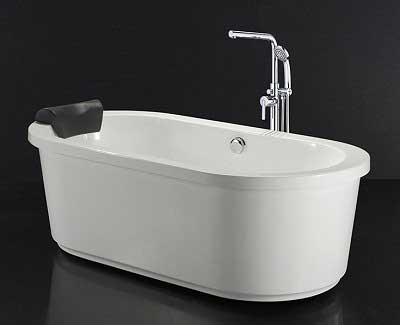 Bồn tắm nằm chân yếm Caesar AT0750 (1500x750x600 mm) - Image 3