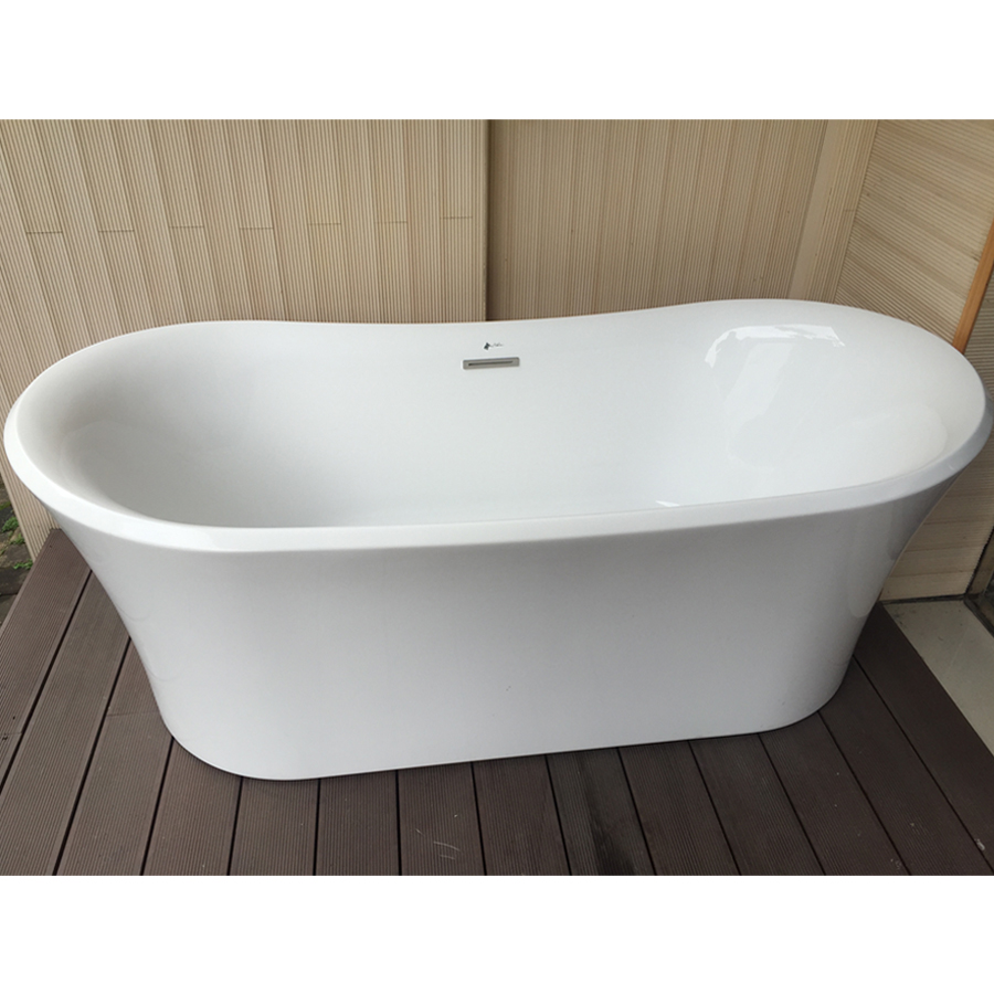 Bồn tắm nằm đặt sàn Nofer NG-3638 (1500x700x580 mm) - Image 3