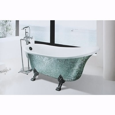 Bồn tắm ngâm Daelim W-1017 (1200x800x860 mm) - Image 3