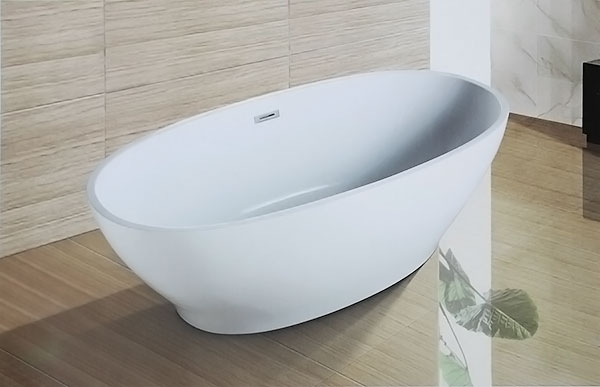 Bồn tắm ngâm đúc độc lập Daelim W-1039 (Có 2 kích thước 1800x850/1700x750x800) - Image 4