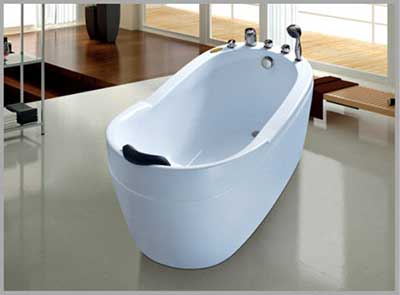Bồn tắm nghệ thuật Govern JS-6173 (1650x750x750mm) - Image 5