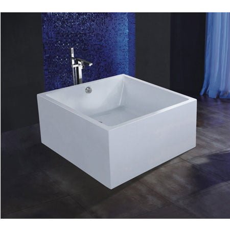 Bồn tắm nghệ thuật màu cam Miken 5013O (1350x1350x580mm - Đặt hàng 15-20 ngày) - Image 3