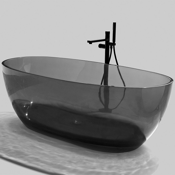 Bồn tắm nghệ thuật màu đen Miken MKB-046 Black (1500-1600-1700-1800mm)