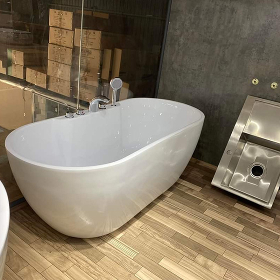 Bồn tắm nghệ thuật Miken 178060W (1700x800x600 mm)