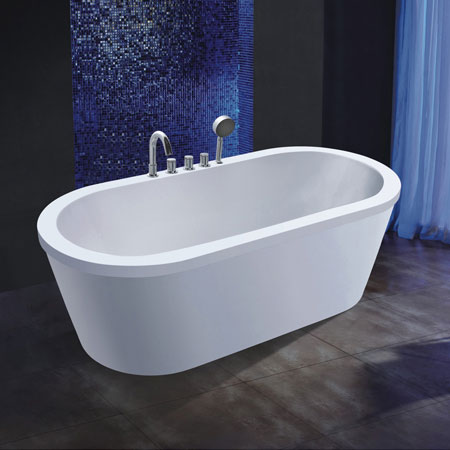 Bồn tắm nghệ thuật Miken 5001 (1500x750x680 mm) - Image 4