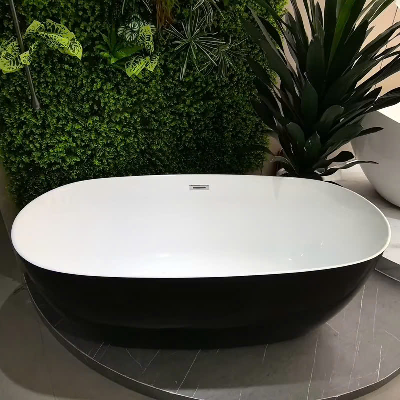 Bồn tắm nghệ thuật Miken 5031 (1100/1200/1300/1400/1500/1600/1700x700/800x560 mm) - Image 5