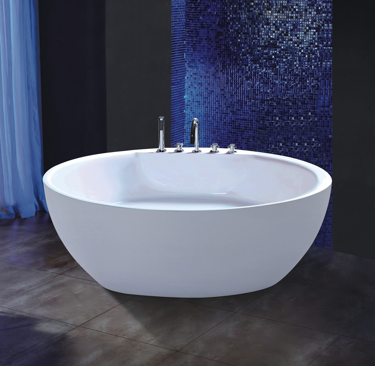 Bồn tắm nghệ thuật Miken 5056 (1500/1600/1700/1800x780x750mm) - Image 5