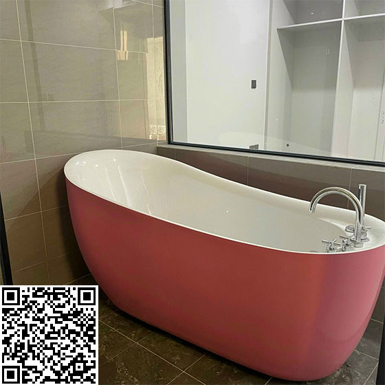 Bồn tắm nghệ thuật Miken 5080 (1550x680x750 mm) - Image 6