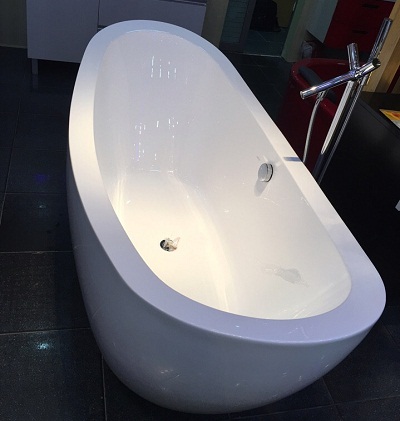 Bồn tắm ngồi Caesar KT-1160 (Chân yếm) - Image 6