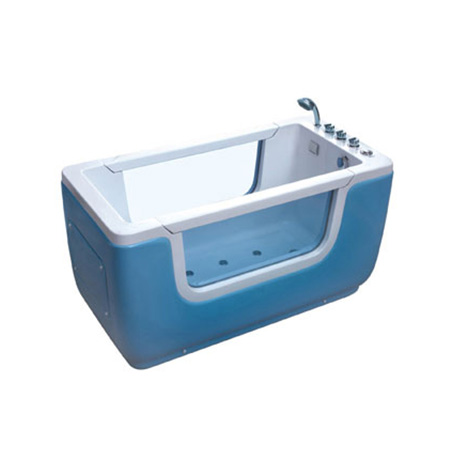 Bồn tắm trẻ em massage màu hồng MIKEN T-5210P (1200x800x800 mm) - Image 5