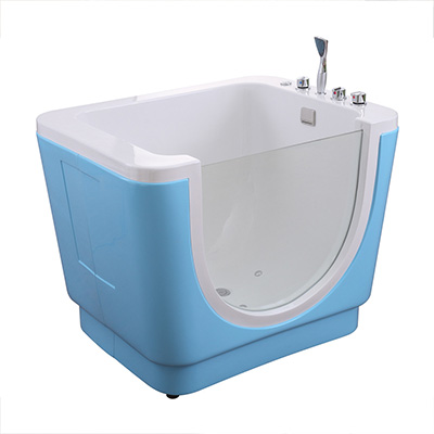 Bồn tắm trẻ em massage màu xanh MIKEN T-5210BL (1200x800x800 mm)