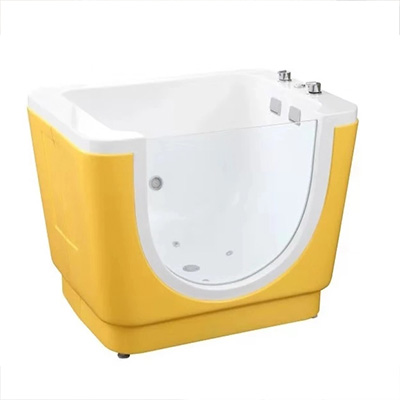 Bồn tắm trẻ em massage màu xanh MIKEN T-5210BL (1200x800x800 mm) - Image 5