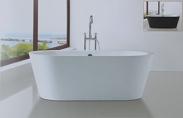 Bồn tắm xây Daelim W-5023 (Có vòi -1700x800x600) - Image 3