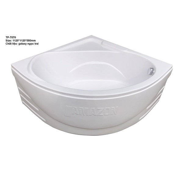 Bồn tắm xây đặt góc Amazon TP-6064 (Bồn ngâm-1400x1400x440mm) - Image 4