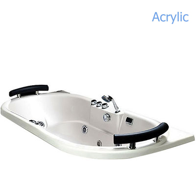 Bồn tắm xây góc massage Micio PM-125 (có chân-không yếm-ngọc trai-1250x1250x450mm) - Image 5