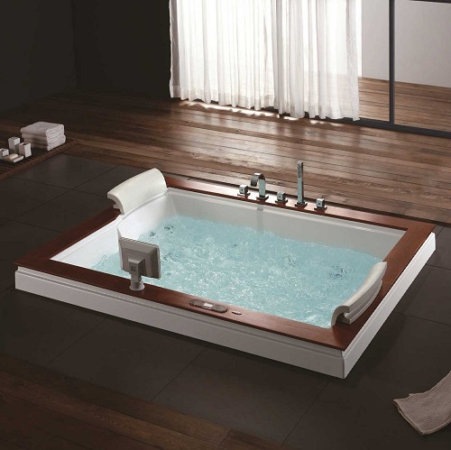 Bồn tắm xây massage Acrylic Miken MK -185150 (1850x1500x710 mm)