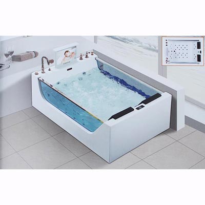 Bồn tắm xây massage Daelim W-5008 (2080x2080x840) - Image 5