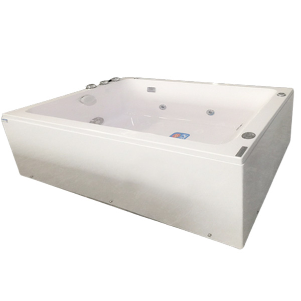 Bồn tắm xây massage Fantiny M-110BT (Có chân-Không yếm-1100x1100x450mm) - Image 3
