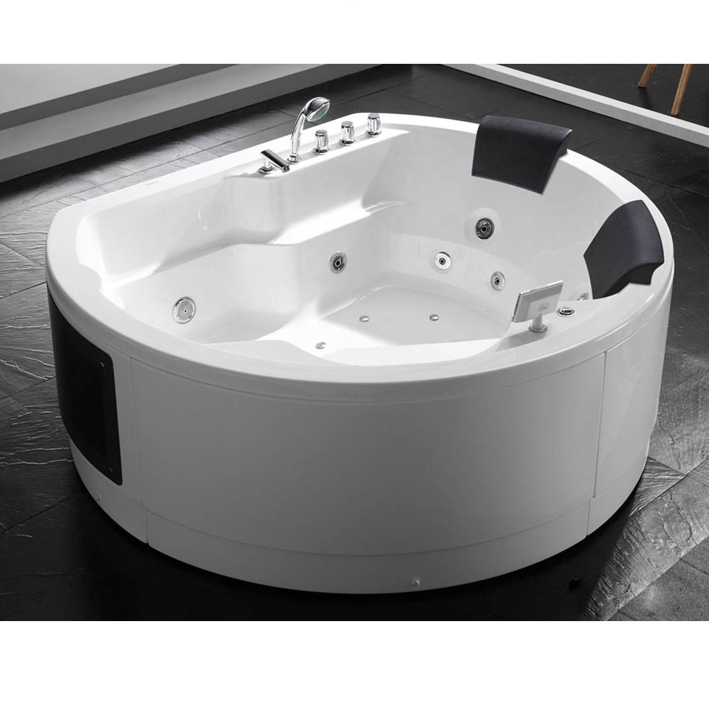 Bồn tắm xây massage sục khí đèn led đổi màu GEMY G9051 (Sục masage, sục khí, đèn led-1815x1215x700mm) - Image 3