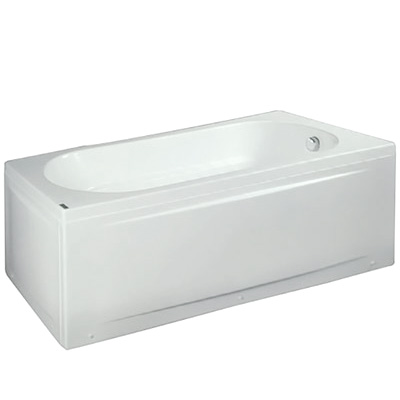 Bồn tắm xây Micio W-160D (Acrylic - 1600x800x415mm) - Image 6