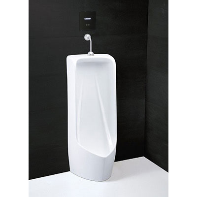 Bồn tiểu nam cảm ứng Caesar U0235-A654 (Đủ bộ - Xả cảm ứng) - Image 4