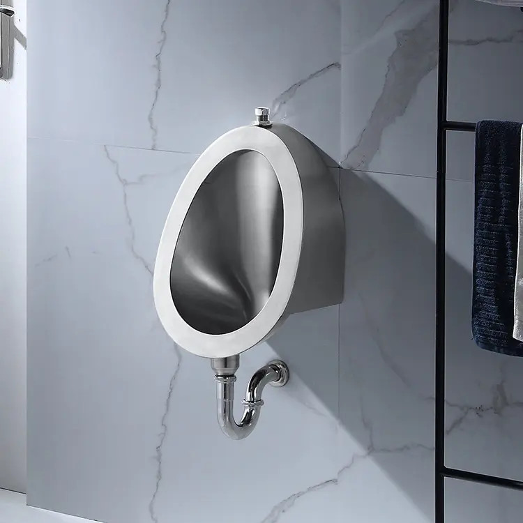 Bồn tiểu nam Inox 304 đặt sàn Miken S-9113X-900A - Image 5