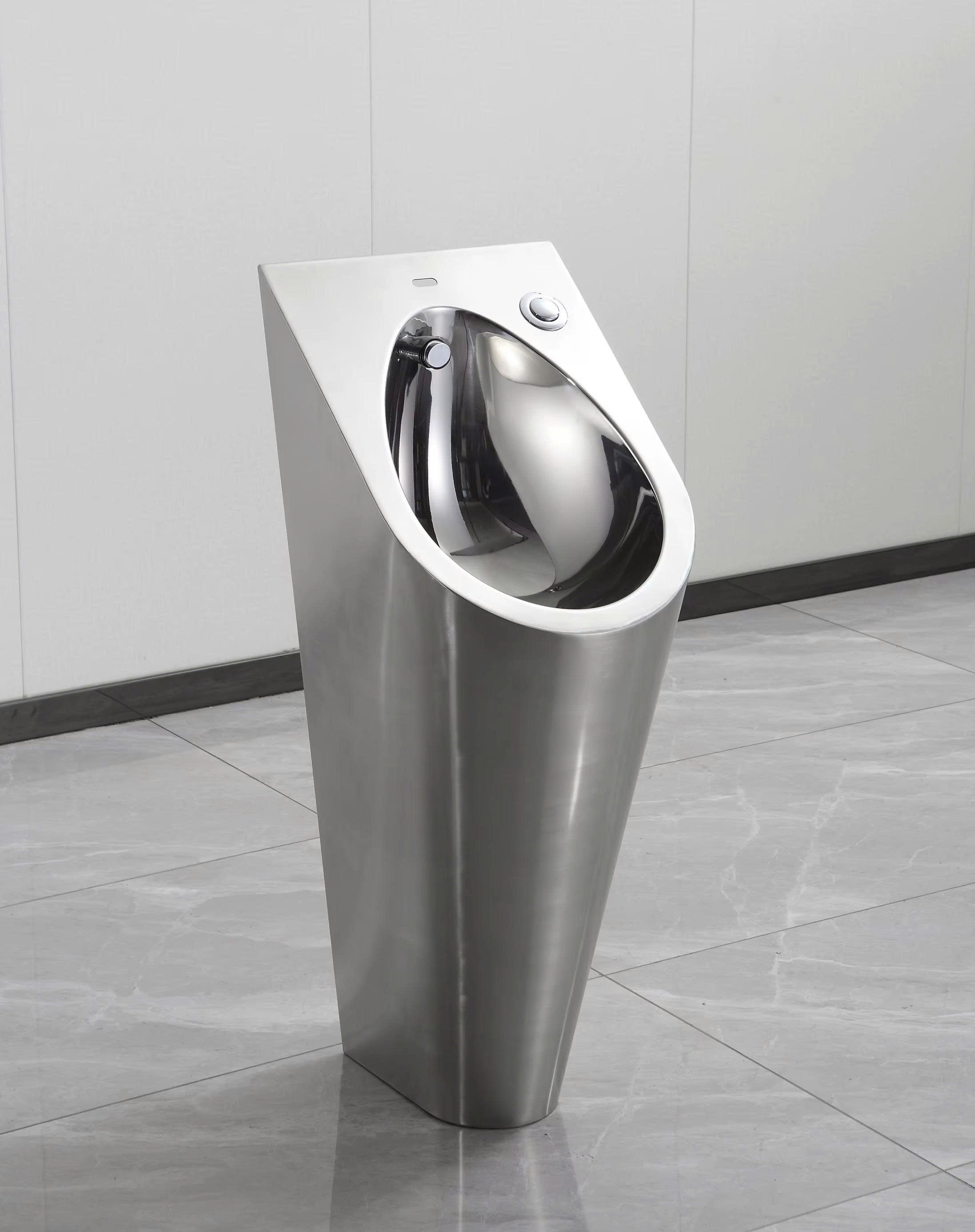 Bồn tiểu nam treo tường Inox 304 Miken KG-U306E - Image 3