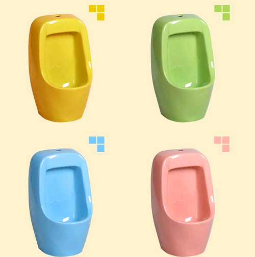 Bồn tiểu trẻ em màu màu xanh da trời MKT-302SB ( Đã bao gồm van nhấn tay) - Image 4