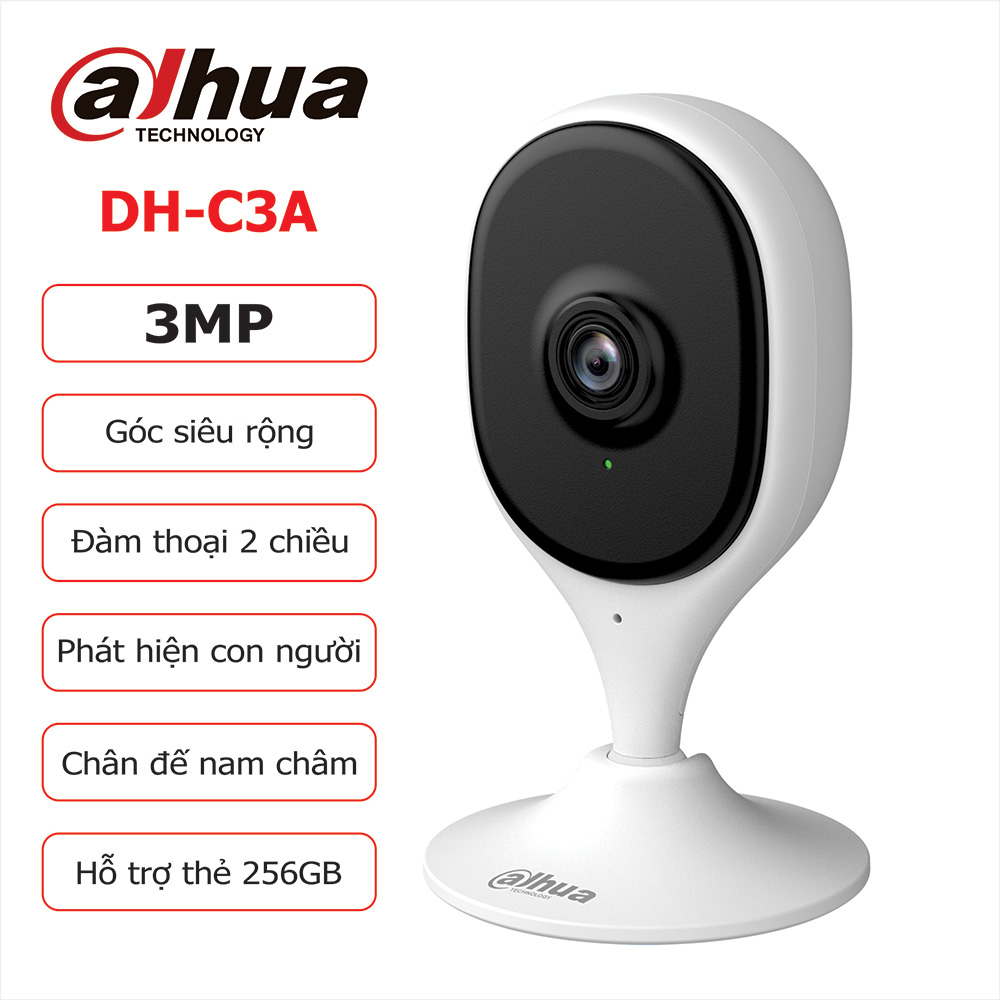 Camera DAHUA DH-C3A (Wifi 3MP góc rộng)