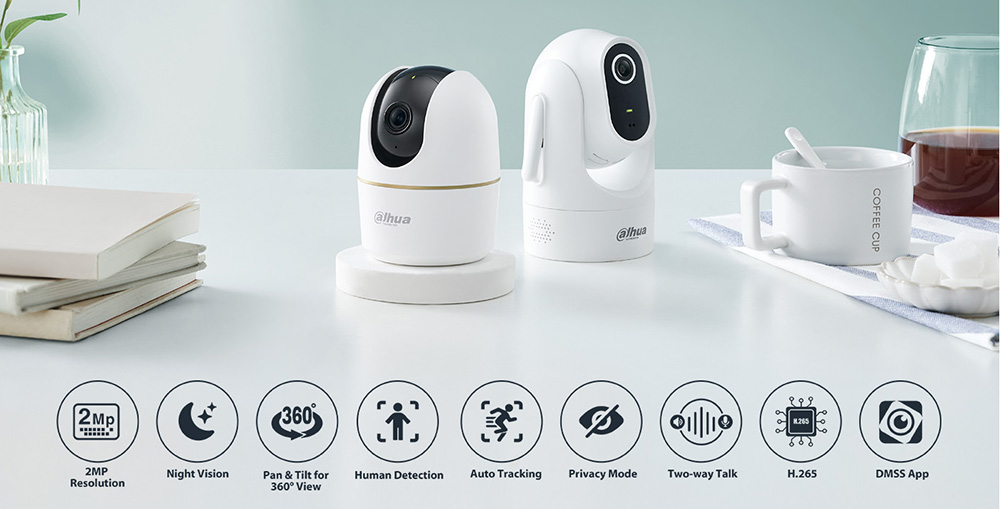 Camera DAHUA DH-H3AE (Wifi quay quét 3MP) - 5