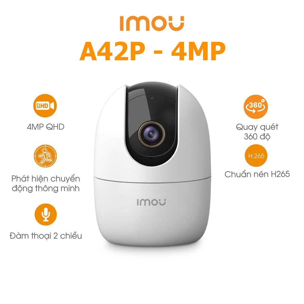 Camera IMOU IPC-A42P (Wifi quay quét 4MP) - 2